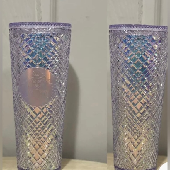 Starbucks Mexico Jeweled Unicorn Cup Crystal Iridescent Studded Tumbler 24oz New - Picture 12 of 12